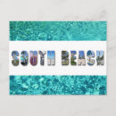 Recherche de sauveteur cartes postales Miami
