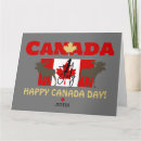 Recherche de drapeau du canada vœux cartes Patriotique