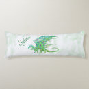 Recherche de dragon vert coussins Créature mythique