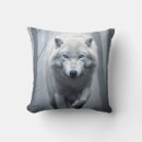 Recherche de de loup blanc coussins Loups
