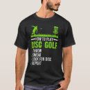 Recherche de frisbee vêtements Golfeur