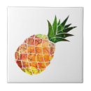 Recherche de ananas carreaux Aquarelle