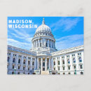 Recherche de madison wisconsin cartes postales État