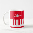 Recherche de piano rouge tasses Clavier