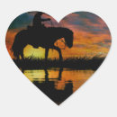 Recherche de de cowboy autocollants Silhouette