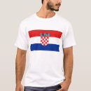 Recherche de la croatie tshirts Drapeau croate
