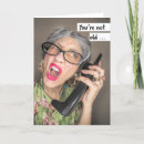 Recherche de vieille dame drôle vœux cartes Pour tous