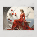 Recherche de dame en rouge Fleurs