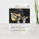 Recherche de musicians vœux cartes Guitar