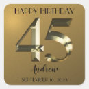 Recherche de 45 ans autocollants Fête