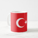 Recherche de drapeau de dinde tasses Turquie