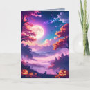 Recherche de nuit de cartes halloween Pour elle