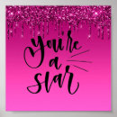 Recherche de glitter posters Quote