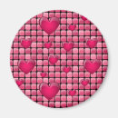 Recherche de coeur abstrait magnets Couleur