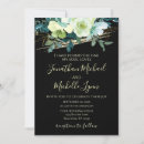 Recherche de bleu et noir turquoise mariage invitations Couple