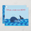 Recherche de whale baby shower garçon invitations Océan