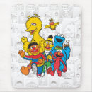 Recherche de monstres bande dessinée tapis souris Vintage
