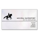 Recherche de cavaliers cartes visite Dressage