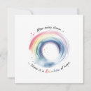 Recherche de miracle vœux cartes Bébé arc en ciel