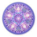 Recherche de mandala de boutons et poignées de porte Violet