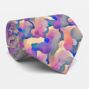 Recherche de motif multicolore cravates Aquarelle