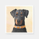 Recherche de doberman serviettes Dobie