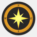 Recherche de boussole autocollants Géographie