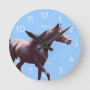 Recherche de cheval arabe horloges Noir