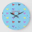 Recherche de basses cours horloges Poules