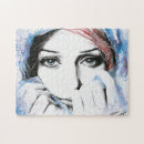 Recherche de yeux puzzles Jolie