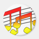 Recherche de chanteur magnets Notes de musique