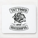 Recherche de tatouages roses tapis souris Vintage