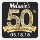 Recherche de 50th birthday party autocollants Cinquante