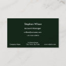 Recherche de couleur foncée cartes visite Affaires