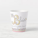 Recherche de lettre décorative tasses Lettrage décoratif