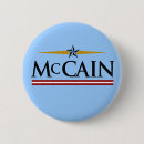 Recherche de mccain pour le président badges John