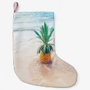 Recherche de ananas chaussette de noël Plage