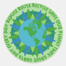 Recherche de sauvez la planète autocollants Jour de la terre