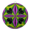 Recherche de un coeur jeux de fléchettes Arc en ciel