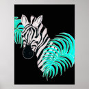 Recherche de zèbre rouge art Animaux