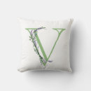 Recherche de lettre v coussins Alphabet