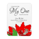 Recherche de rouge et blanc mariage magnets Fleurs rouges