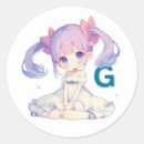 Recherche de anime girl autocollants Mignon