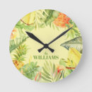 Recherche de fleurs tropicales horloges Moderne