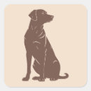 Recherche de silhouette labrador autocollants Mignon