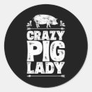 Recherche de porcs drôles autocollants Agriculteur