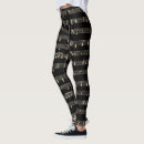 Recherche de notes de musique leggings Fun