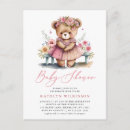 Recherche de pink floral baby shower invitations Rose