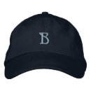 Recherche de lettre b casquettes Initiales
