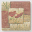 Recherche de peinture de dessous de verres Fleur